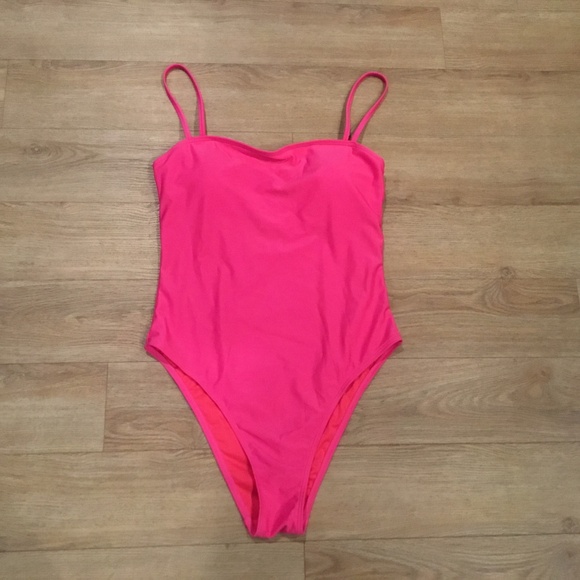 RELLECIGA Women's Bandeau One Piece Swimsuit - Picture 5 of 7